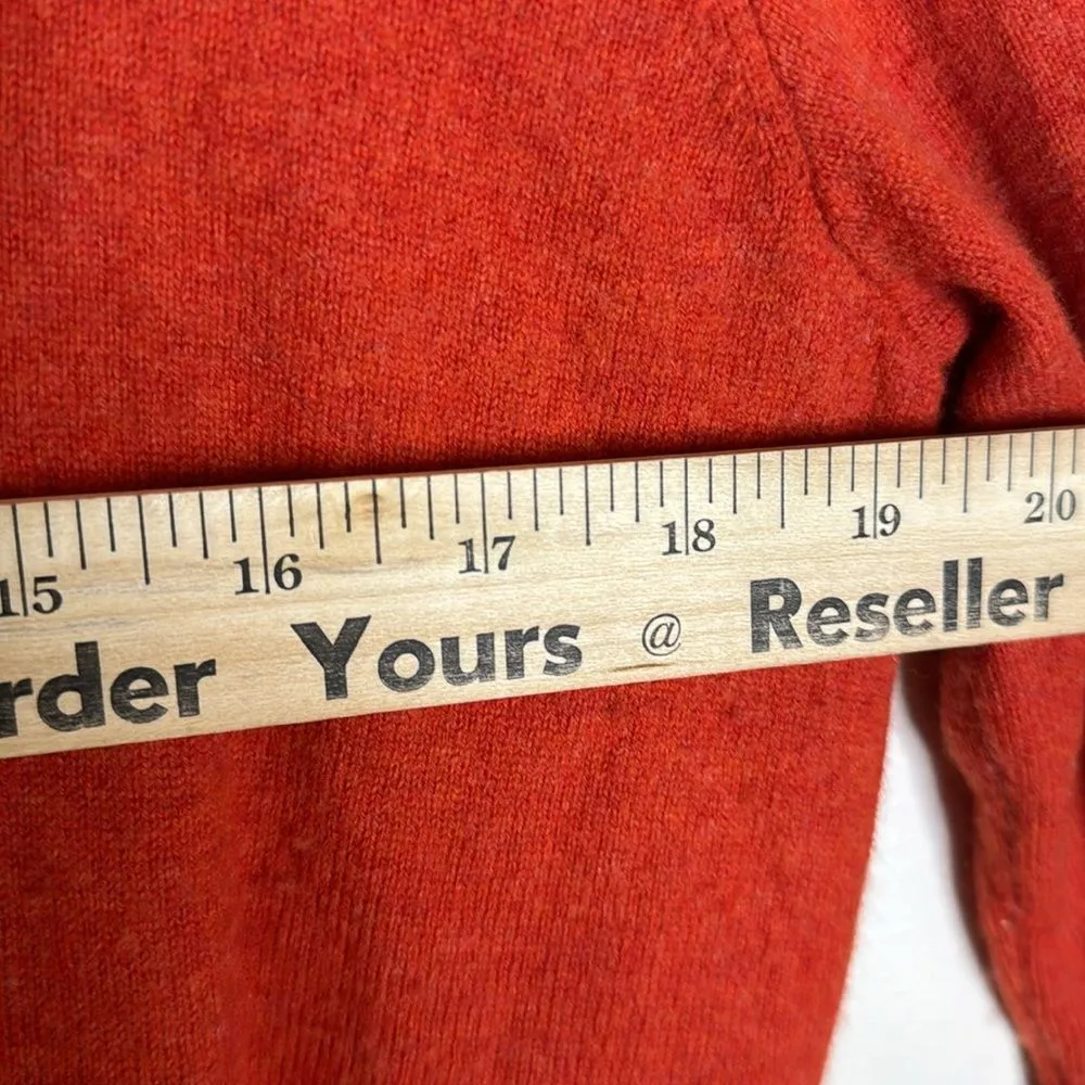 Polo Ralph Lauren Wool Pullover Sweater featuring mock neck Merino wool Sz M Size M - Image 8