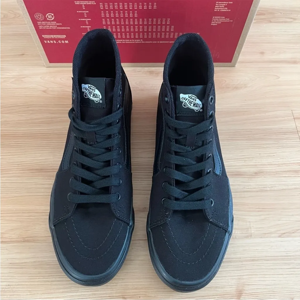Vans Sk8-Hi Canvas Black Shoes
Women Size 9.0 US - Image 5