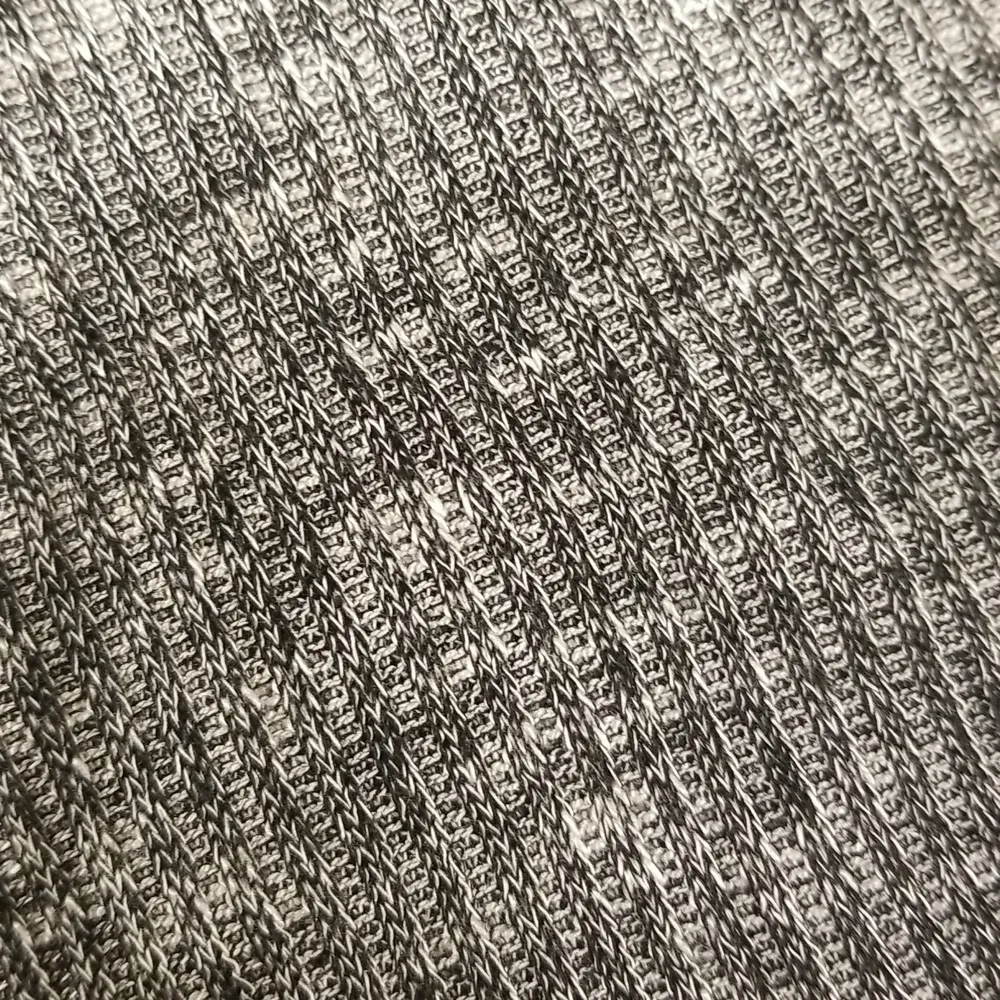 💕DAINTY HOOLIGAN💕 Cold Shoulder Ribbed 3/4 Sleeve Top ~ Marled Grey Small - Image 5