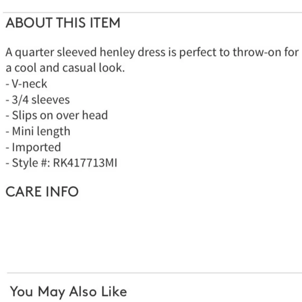 Cozy Henley Dress Beige Hazelnut Panthera - Image 3