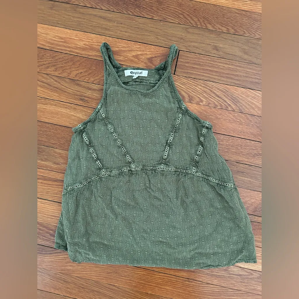 NWOT Rip Curl Tropicana Eyelet Lace Tank Top - Image 6