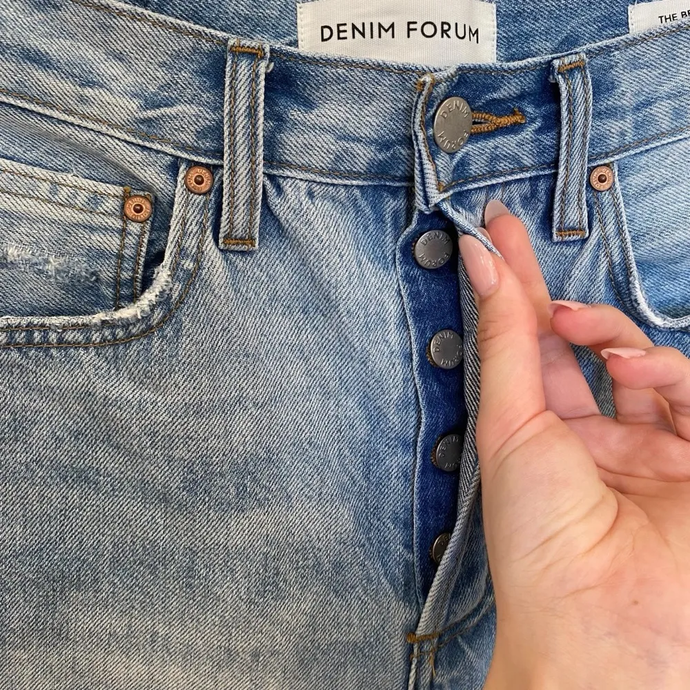 Denim Forum The Boyfriend High Rise Loose 28L Size 25 - Image 6