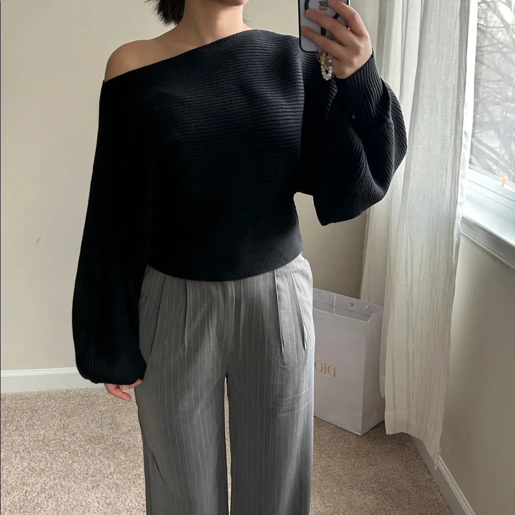 Zenana ribbed dolman sweater. S - Image 6