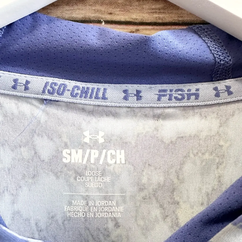 Under Armour Hoodie Tee Women’s Size Small Fish Pro Iso-Chill Shorebreak NWT - Image 4