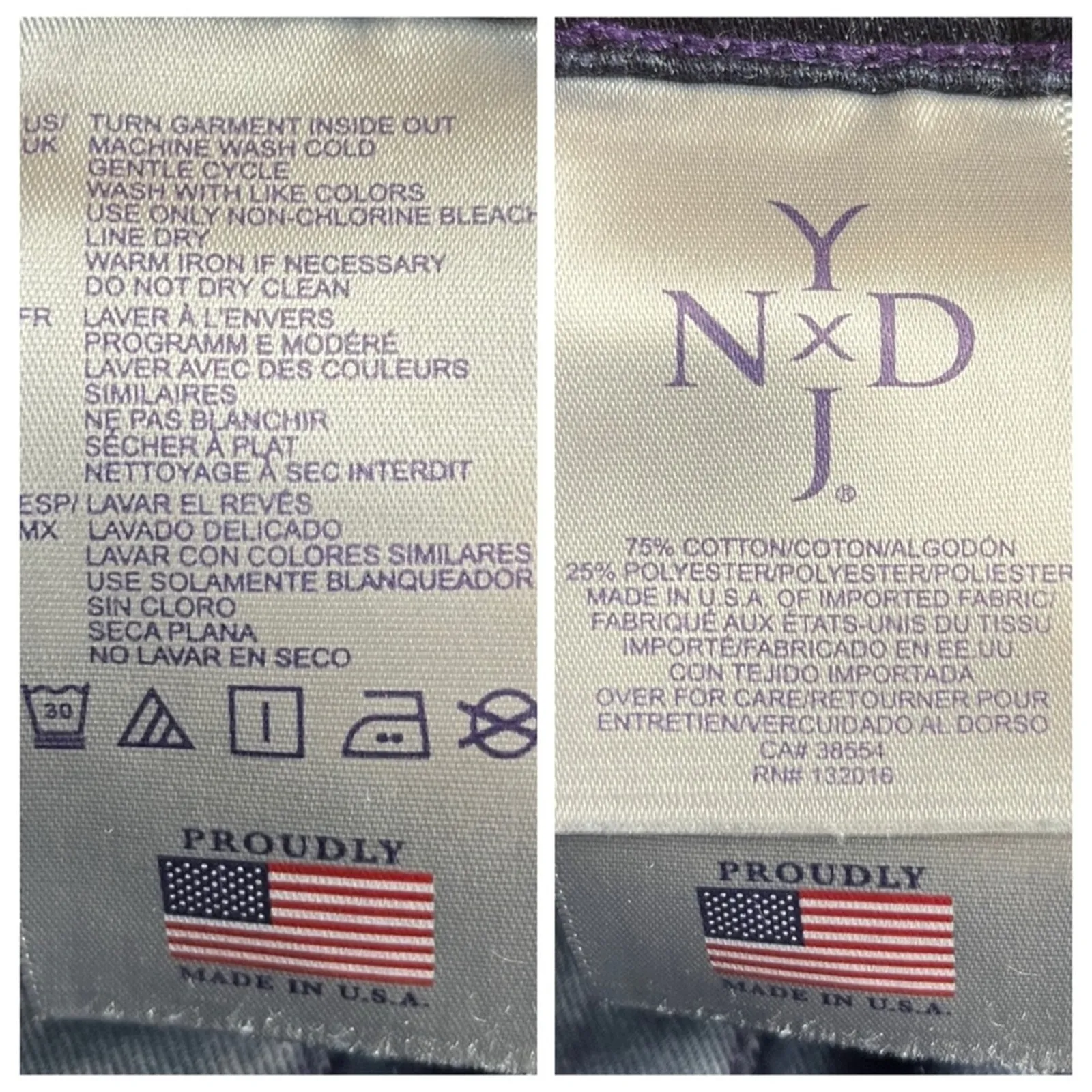 NYDJ Ankle Jeans Slim Fit Dark Indigo Wash Mid Rise Slimming Women’s Size 8 - Image 7