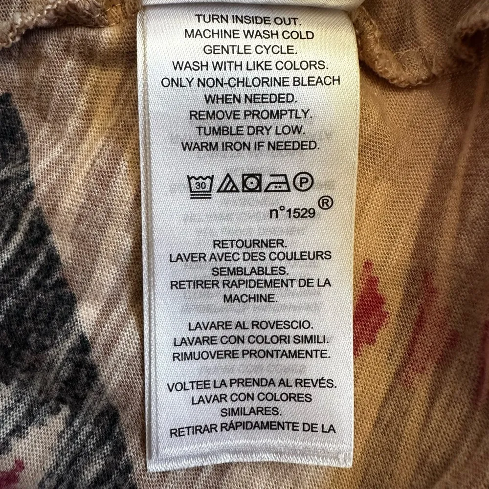 Lauren Ralph Lauren Southwestern Self-Tie Short Sleeves Top, Sz SP - Image 11