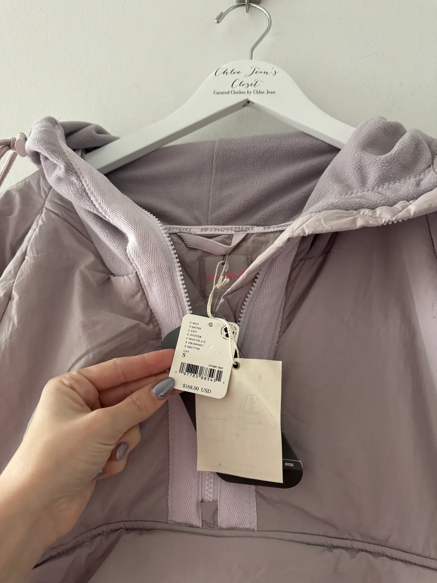 Free People NWT Purple Puffer Coat - Image 10