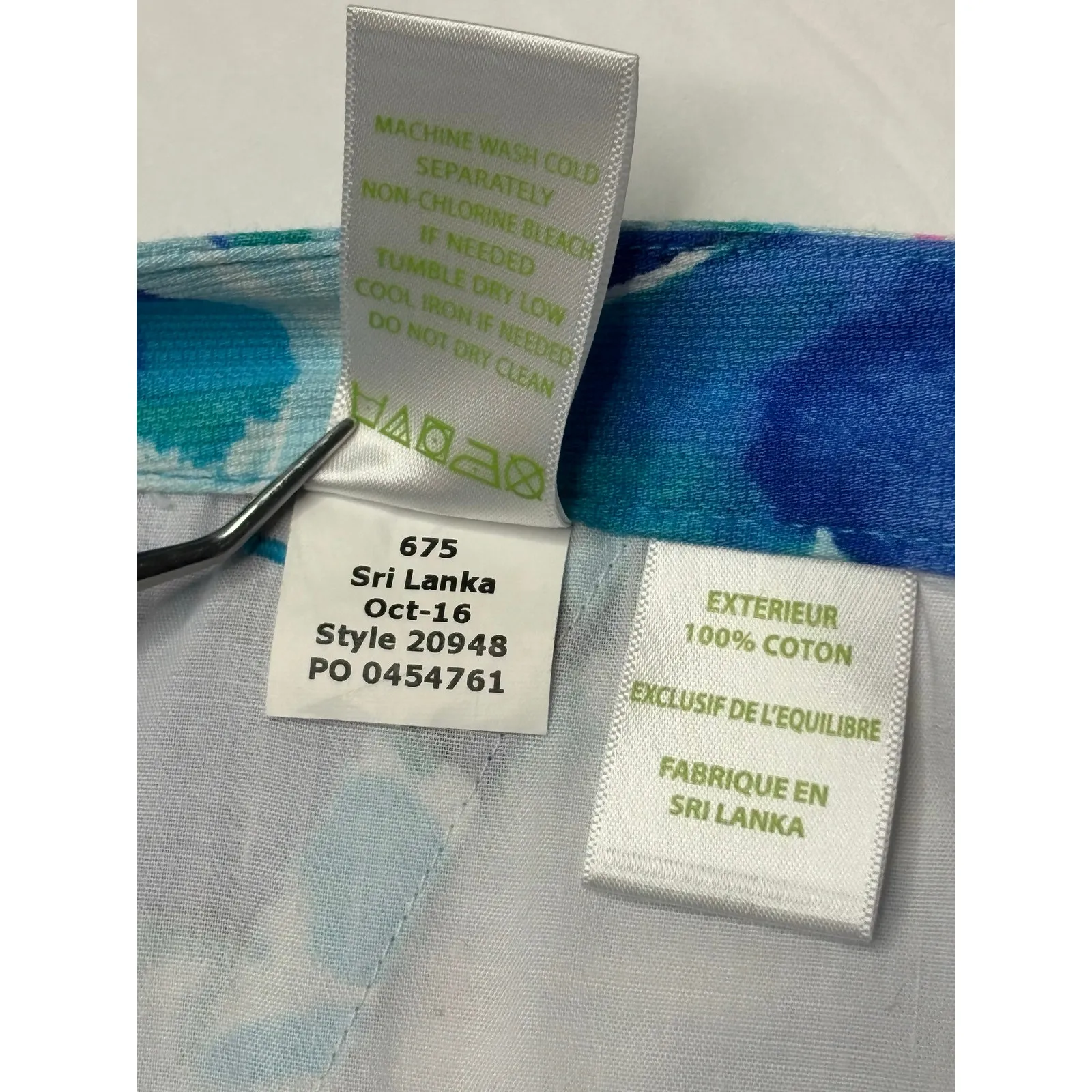 Lilly Pulitzer Adie Brilliant Blue Aquatic Garden Floral Shorts 12 Cottagecore‎ - Image 8