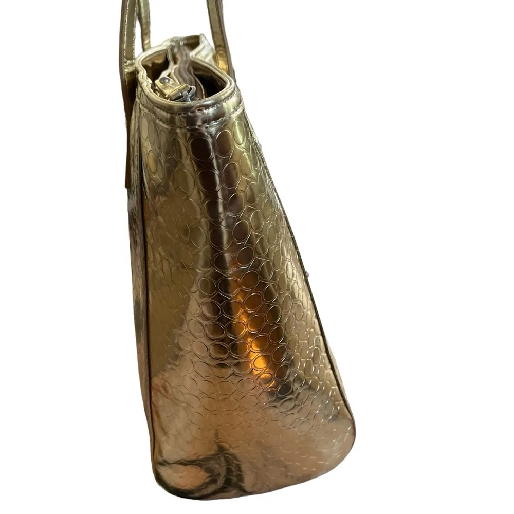 Nine West Gold Magic Mirror Tote - Image 9