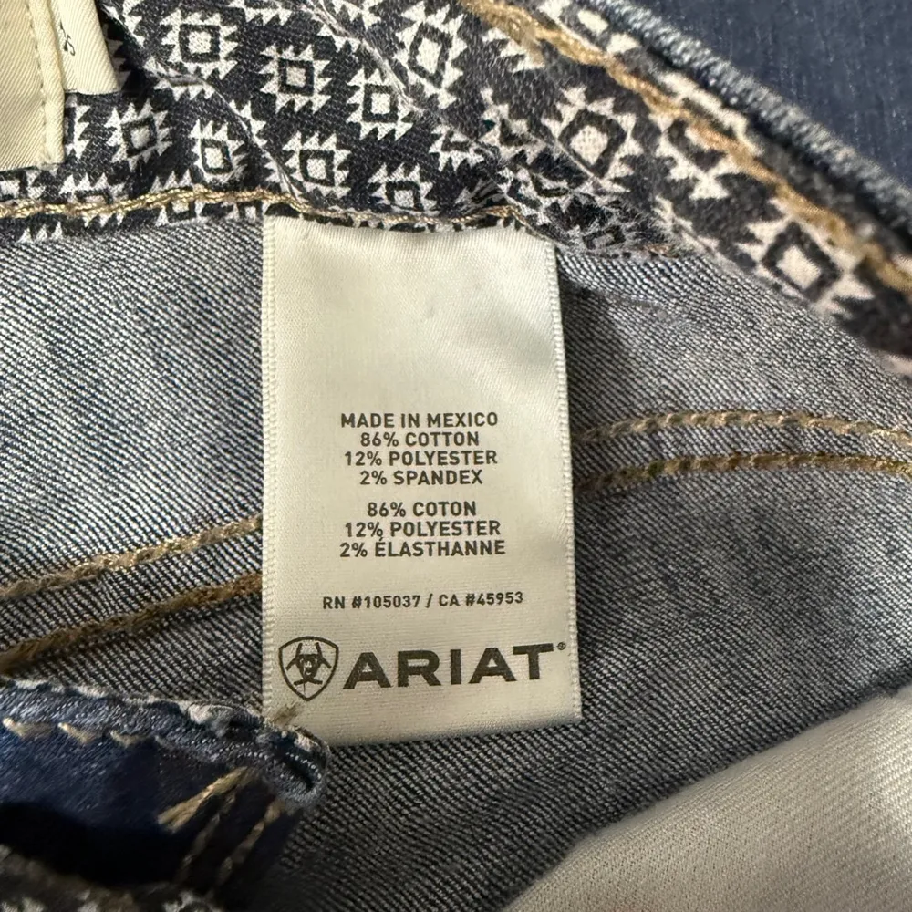 Women's Ariat Real Jeans, Blue, Size 29s Blue - Image 9