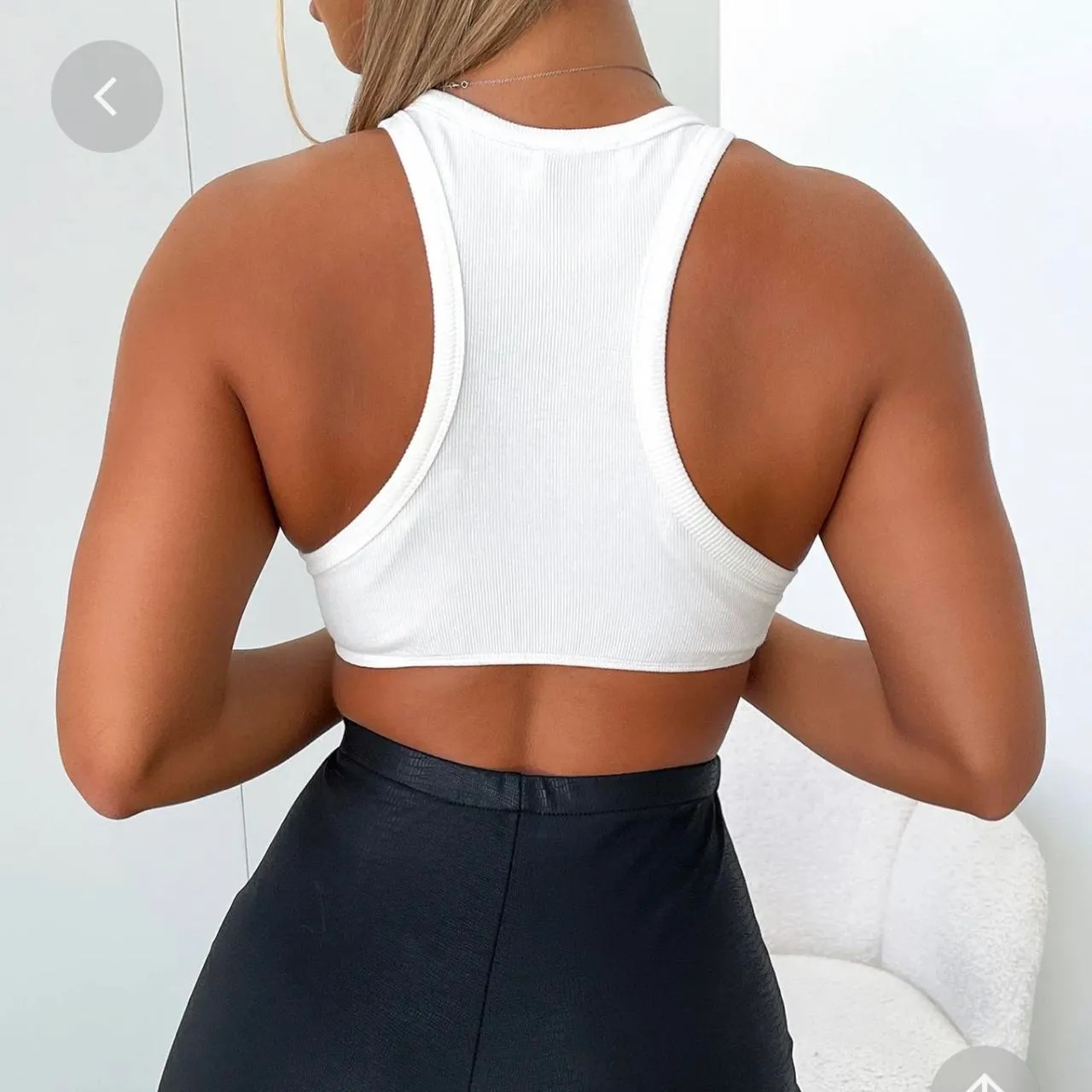 ThatsSoFetch White Crop Top From ThatSoFetch - Image 2