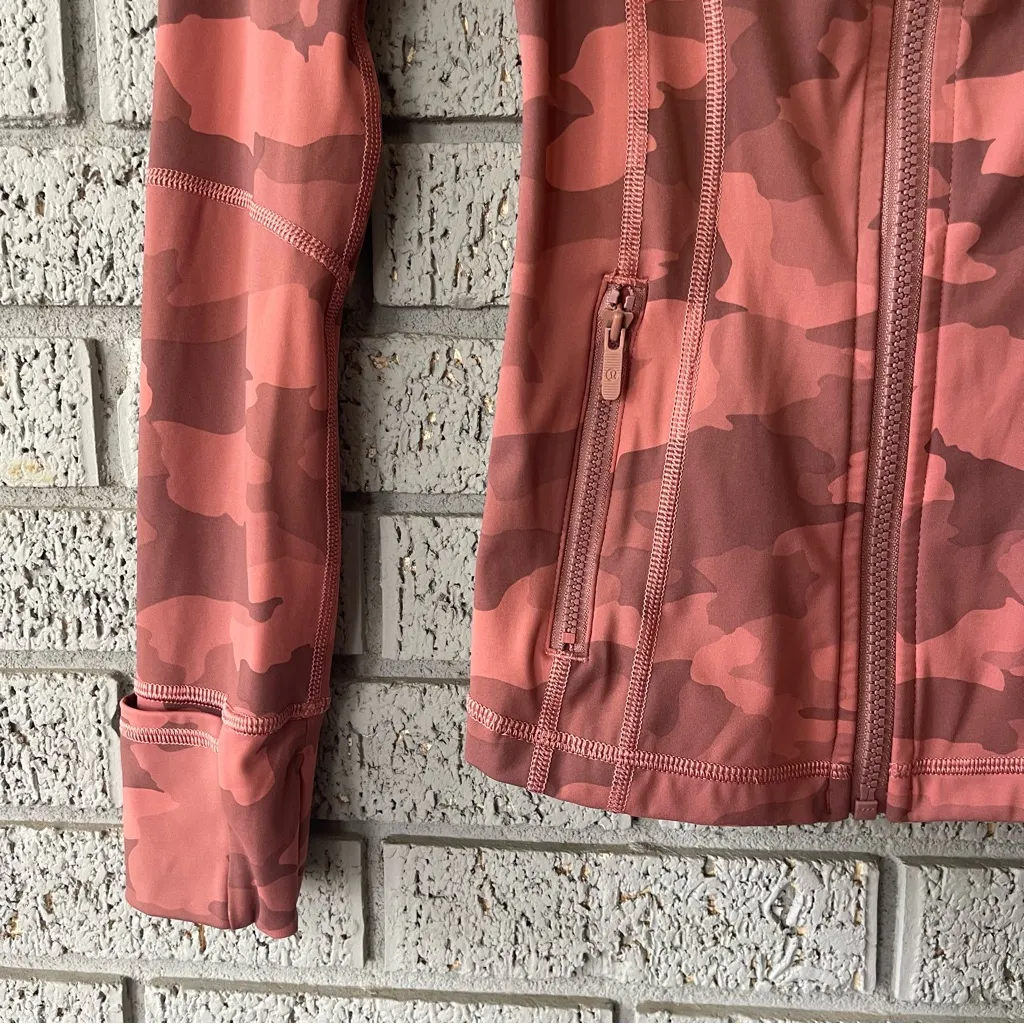 Lululemon Define Jacket Heritage 365 Camo Brier Rose Multi Pink Size 0 - Image 6