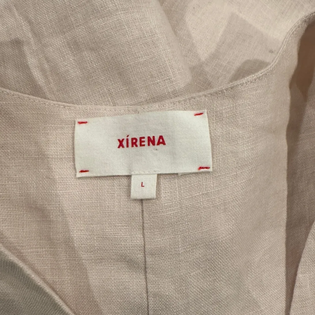 XÍRENA Vida Linen Vest Size Large - Image 7