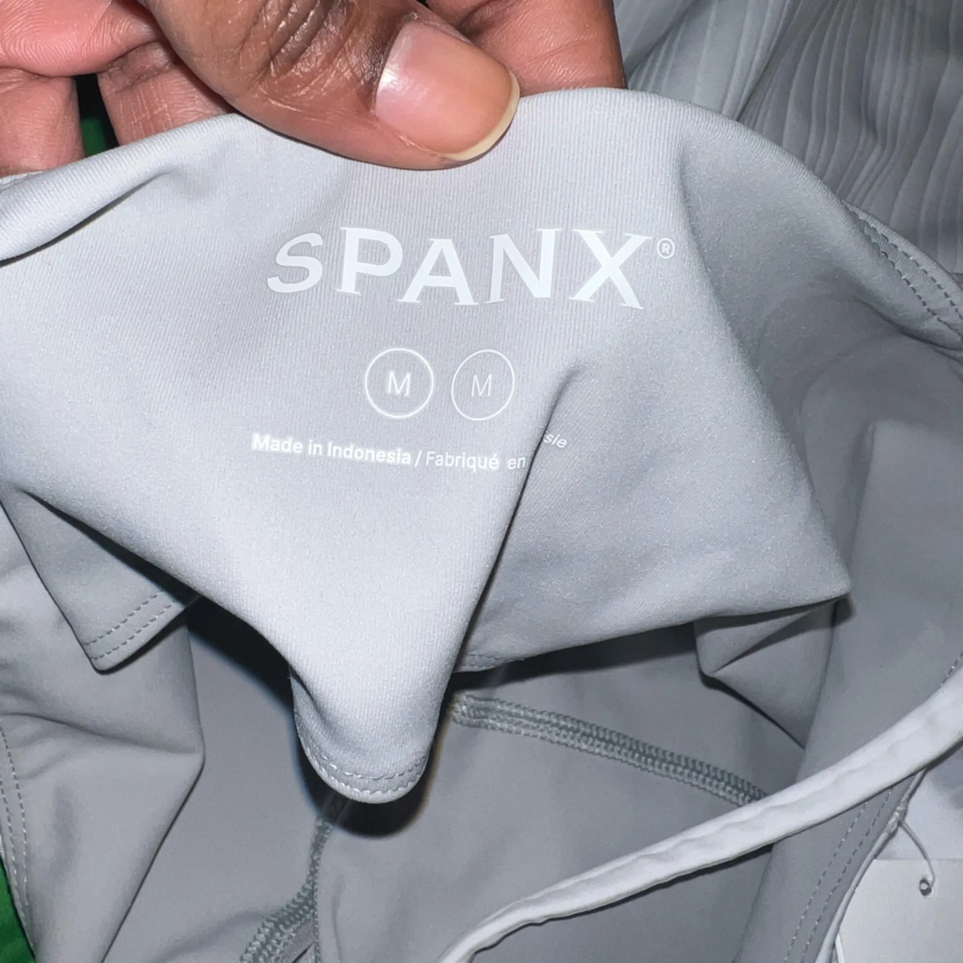 NWT SPANX Powerboost Ribbed White Mini Dress size Medium - Image 5