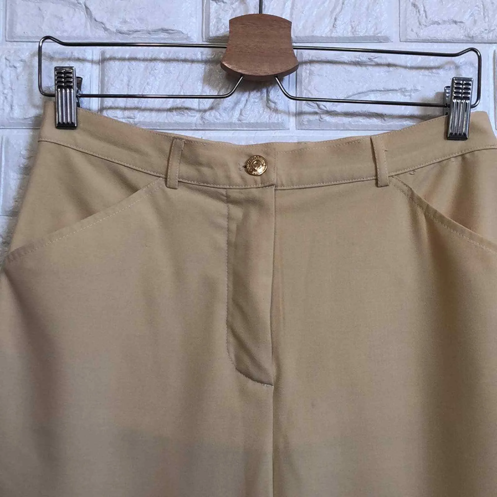 St. John Sport By Marie Gray mellow Maize yellow high rise slacks Women’s Size 6 - Image 4