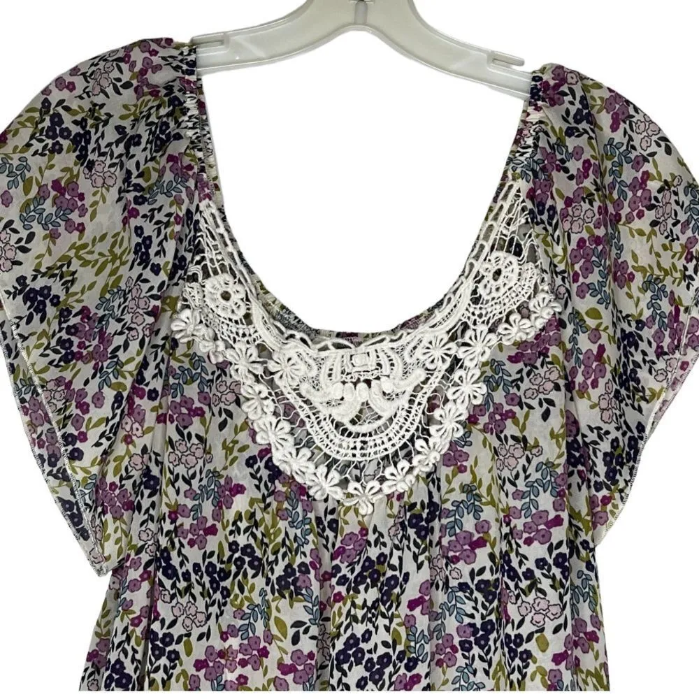 Roper Floral‎ Top Size L - Image 2