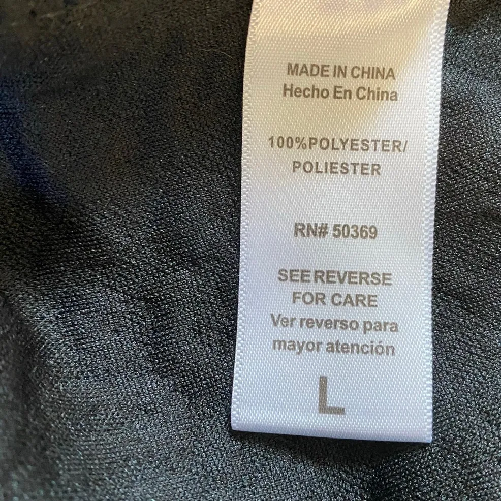 Juicy Couture Sport Black Quilted Crop Funnel Neck Pullover Sweatshirt - Image 8