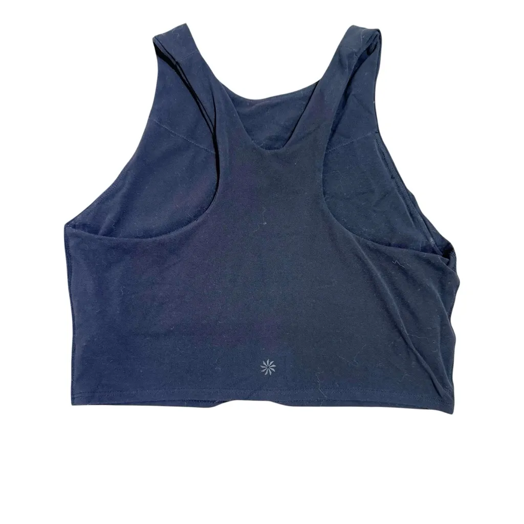 Athleta Conscious Crop High Neck Racerback Yoga Longline Bra Top‎ size M - Image 5
