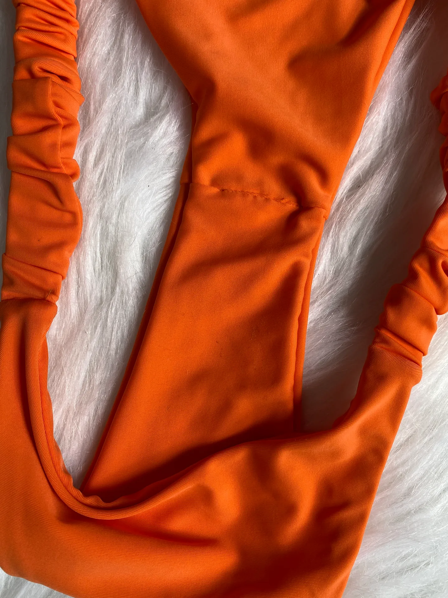 Zaful orange cheeky bikini bottom size 6 - Image 6