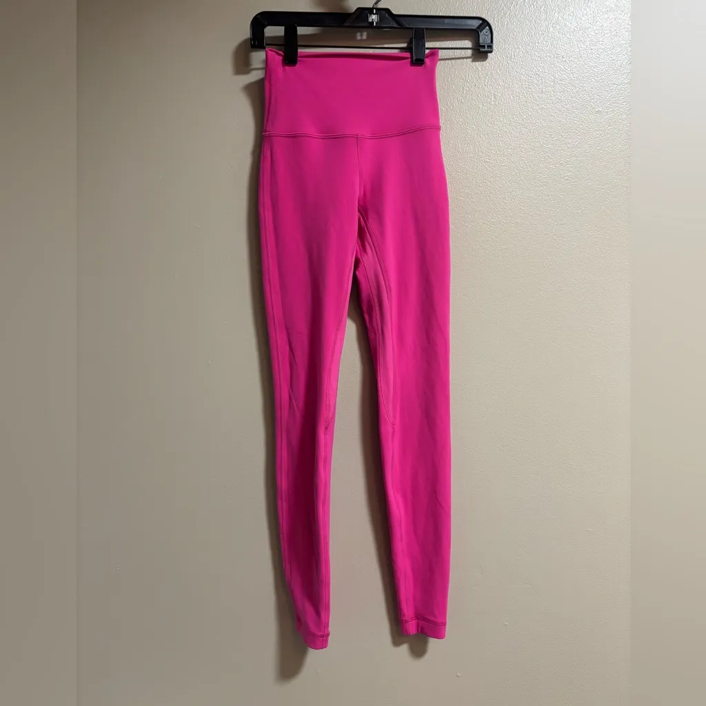 Lululemon hot pink leggings - Image 3