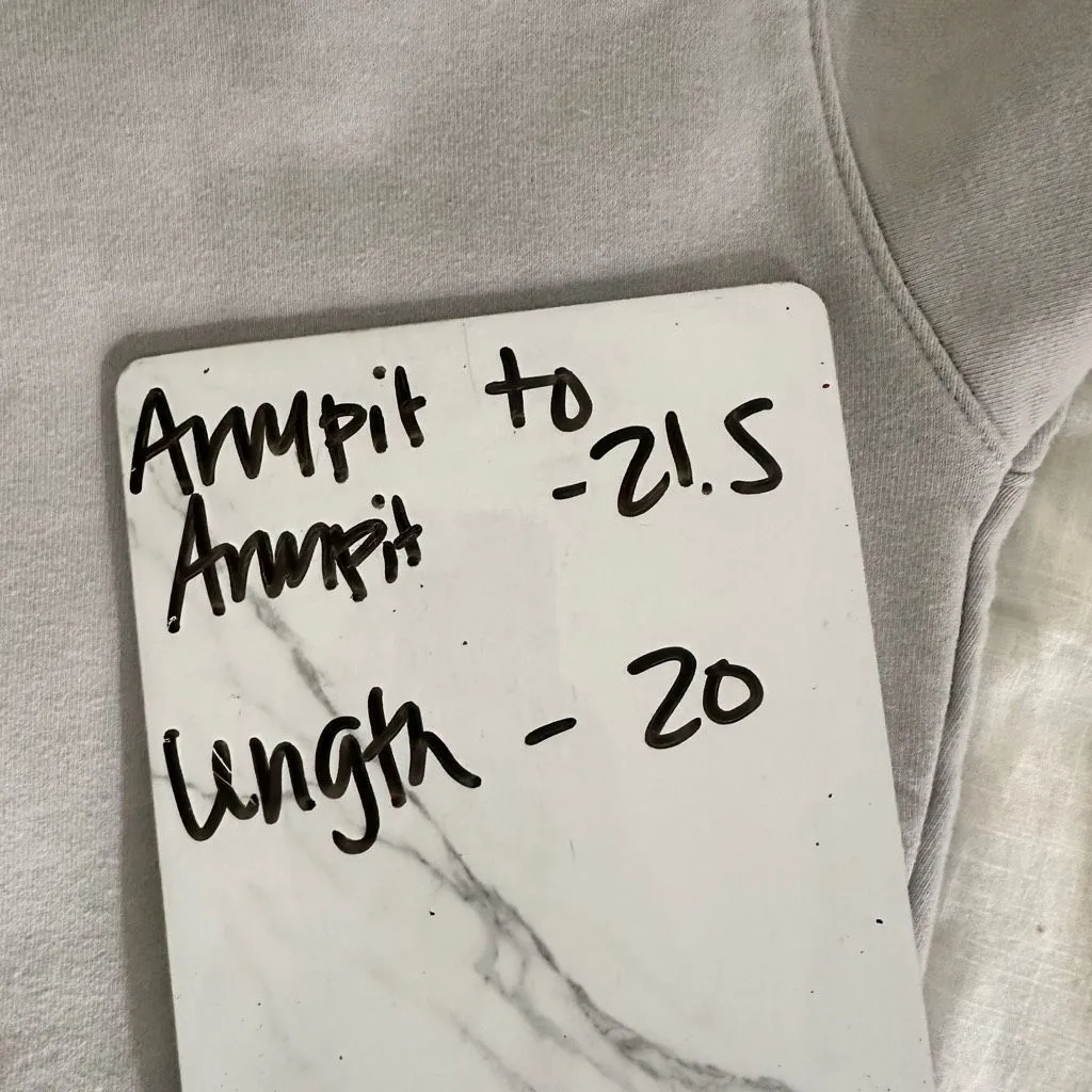 Girlfriend Collective Women’s Extra Small Blue Hoodie Organic Cotton - Image 4