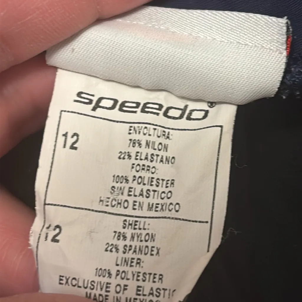 Speedo Dark Blue Swimsuit - Image 6