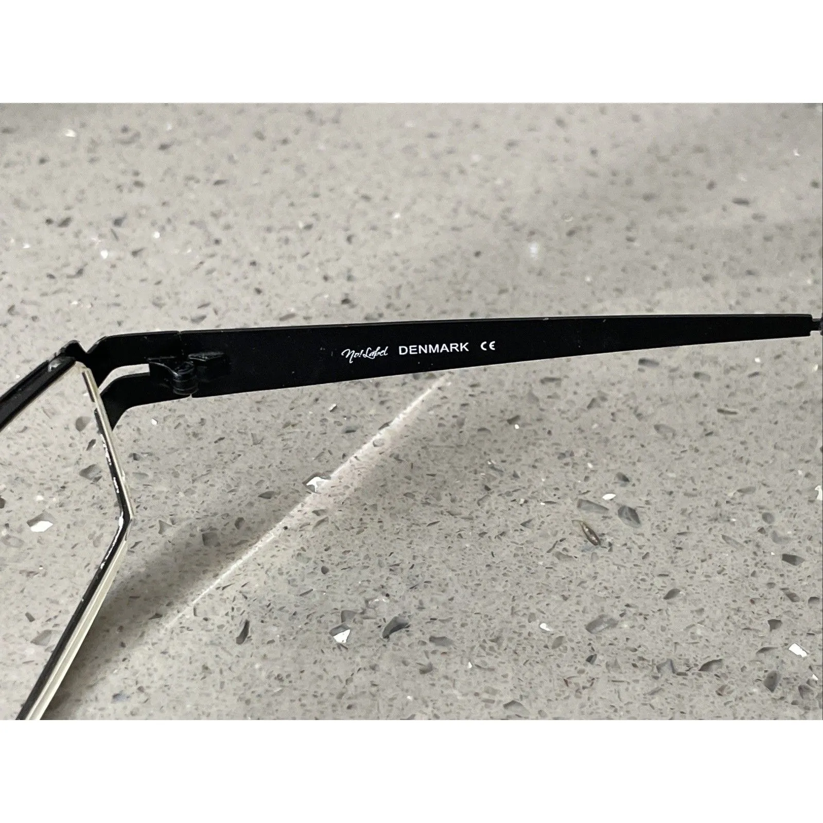 No Label Denmark Rectangular Eyeglasses Frames ONLY 50 - Image 7