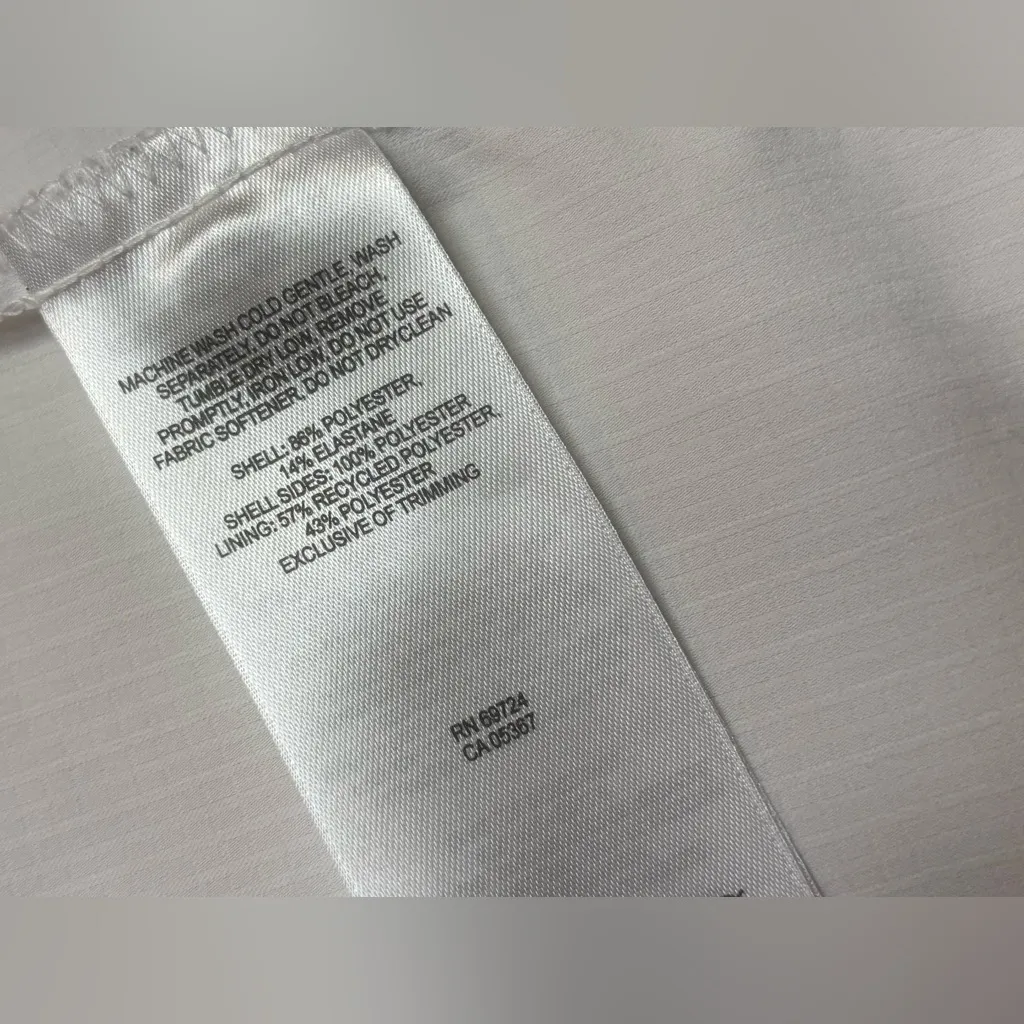 Columbia Womens White Cream Sz L Omni Shade Sun Protection Fishing Hiking Shirt - Image 4