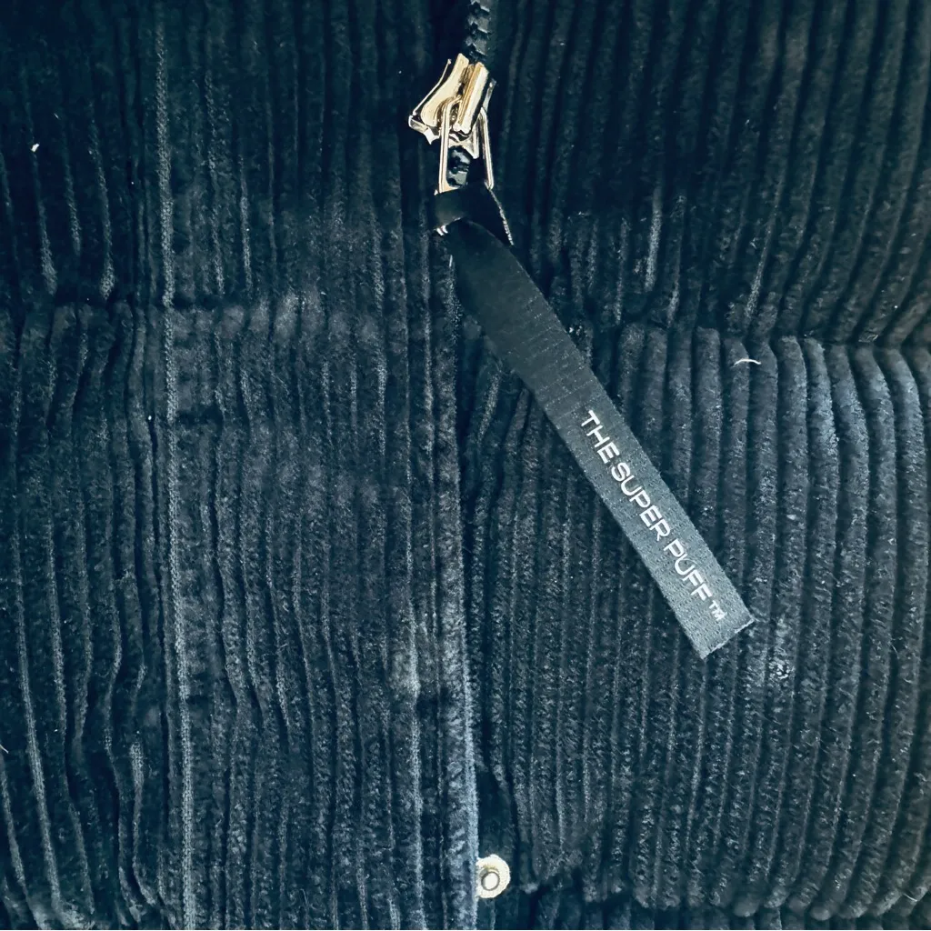 Aritzia corduroy Super Puff in  dark navy - Image 12