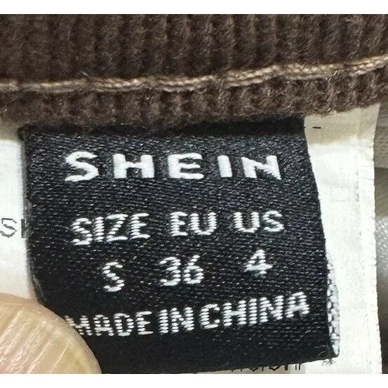 Shein Streetwear Patchwork Jeans Fringe Straight Leg High Rise Hippie Women's 4‎ - Image 6