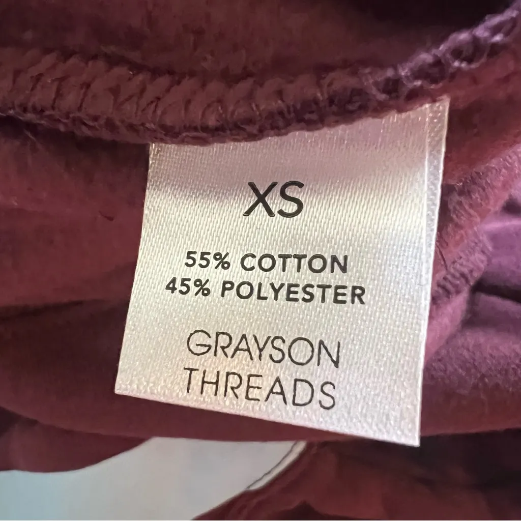 Ford Bronco Women’s Burgundy Pullover Sweatshirt Size XS NWT Blue - Image 7