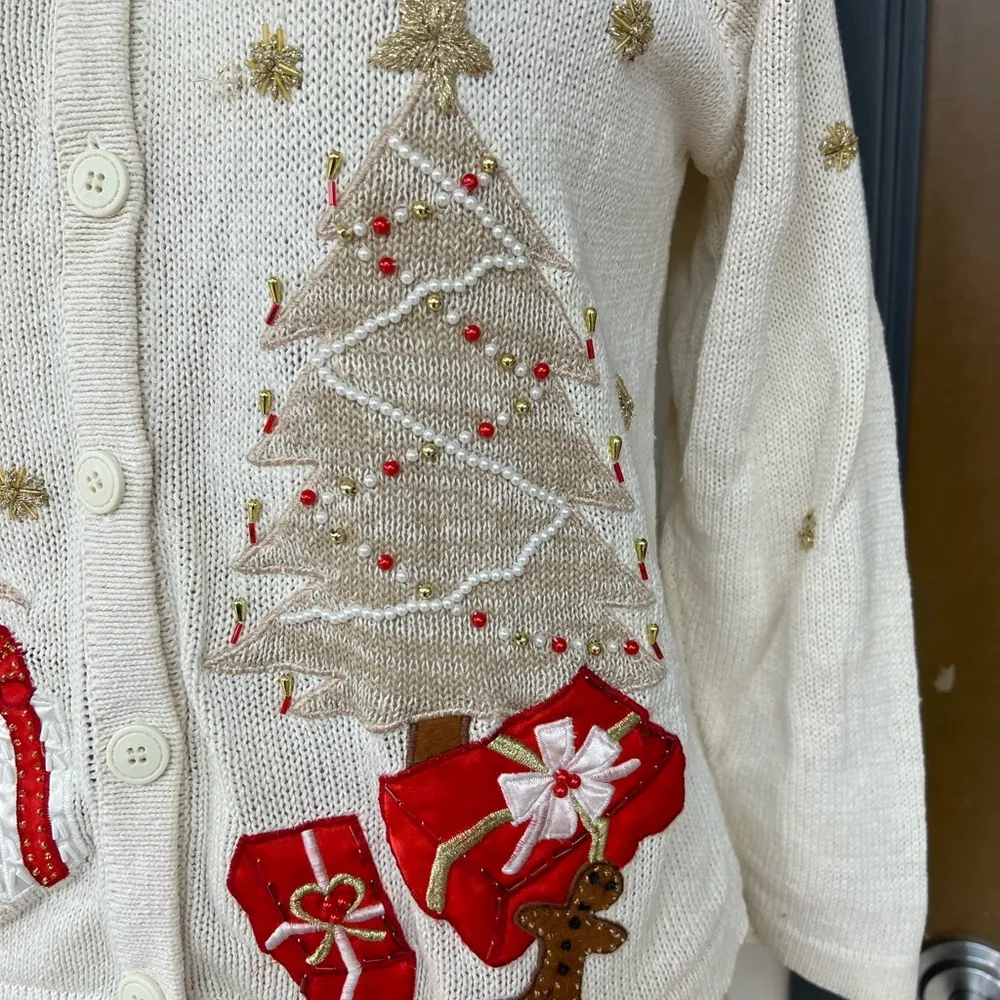 Vintage Bobbie Brooks Ugly Sweater XL - Image 10