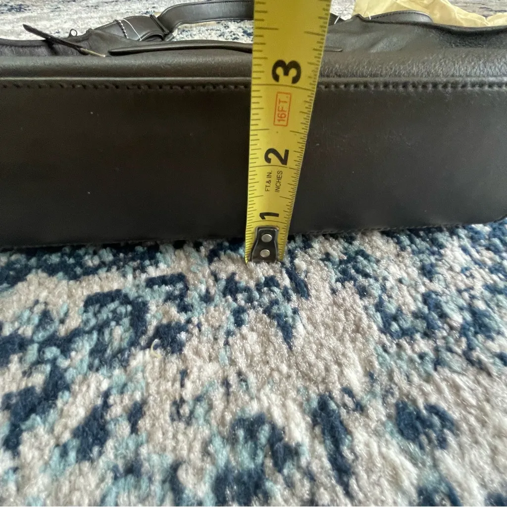 Real Leather Purse Brown - Image 9