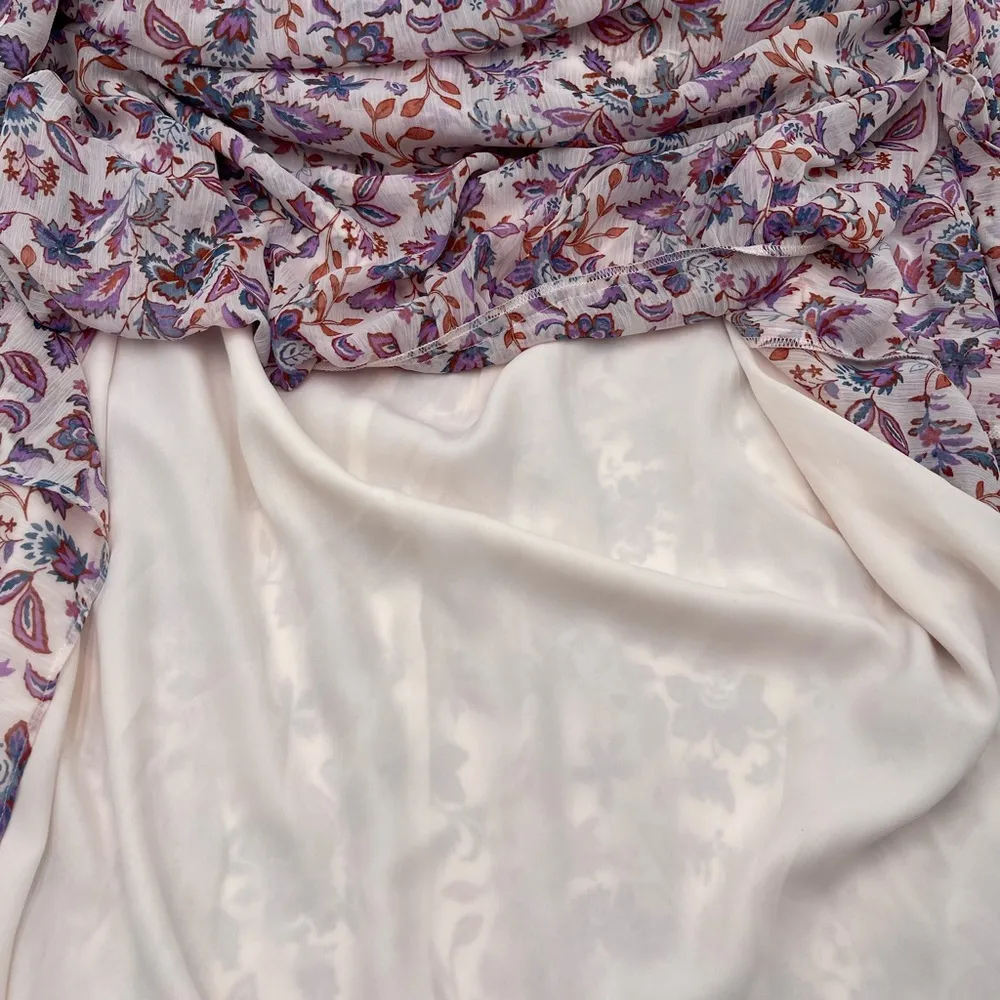 1.State Women's XL Smocked Waist Floral Halter Maxi Dress NEW *Flaw - Image 6