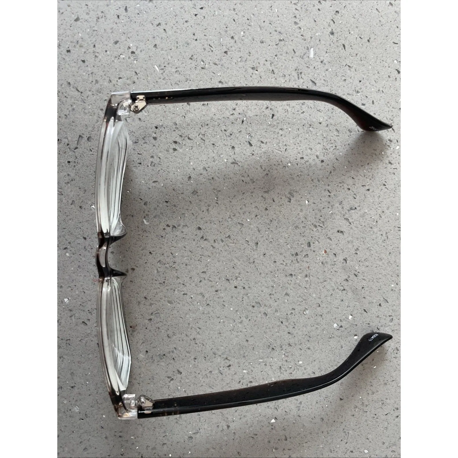 ZENNI Eyeglasses Frames 820415 Brown Black Full rim square - Image 2