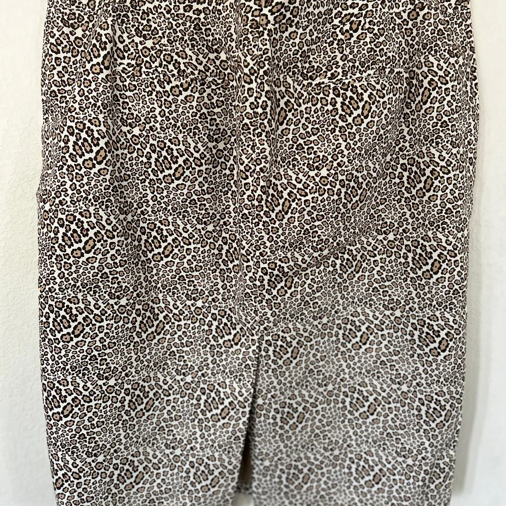 Liz Claiborne Leopard Print Pencil Skirt - Image 2