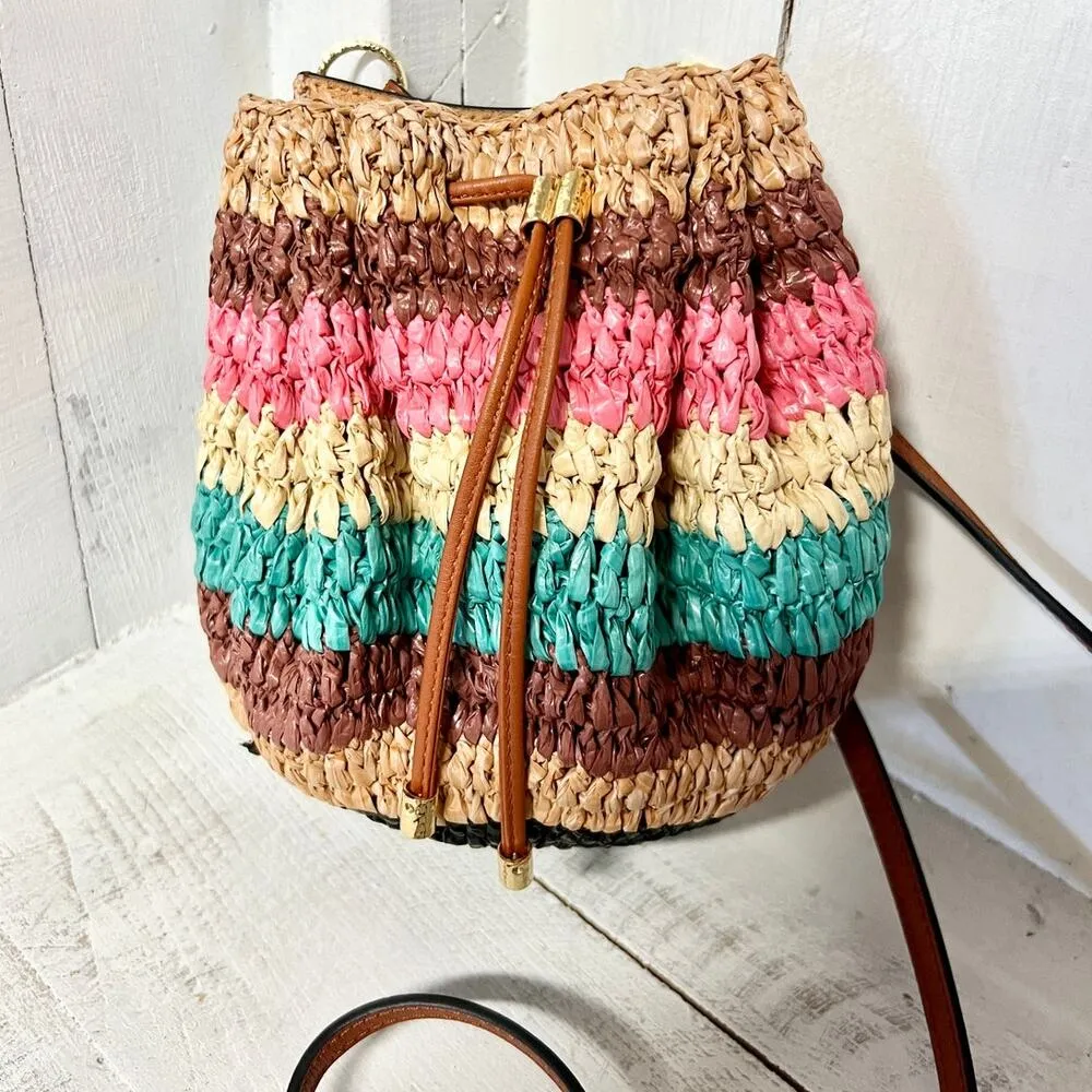 Ulla Johnson Paloma Ruched Essential Pouch Crossbody Belt Bag Multicolor - Image 5