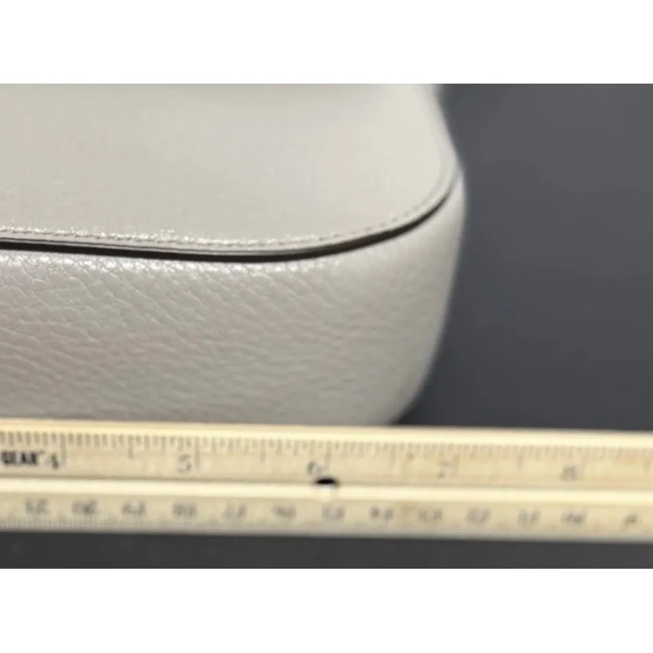 New With‎ Tags Michael Kors Light Blue Signature Half Dome Crossbody Purse Bag - Image 13