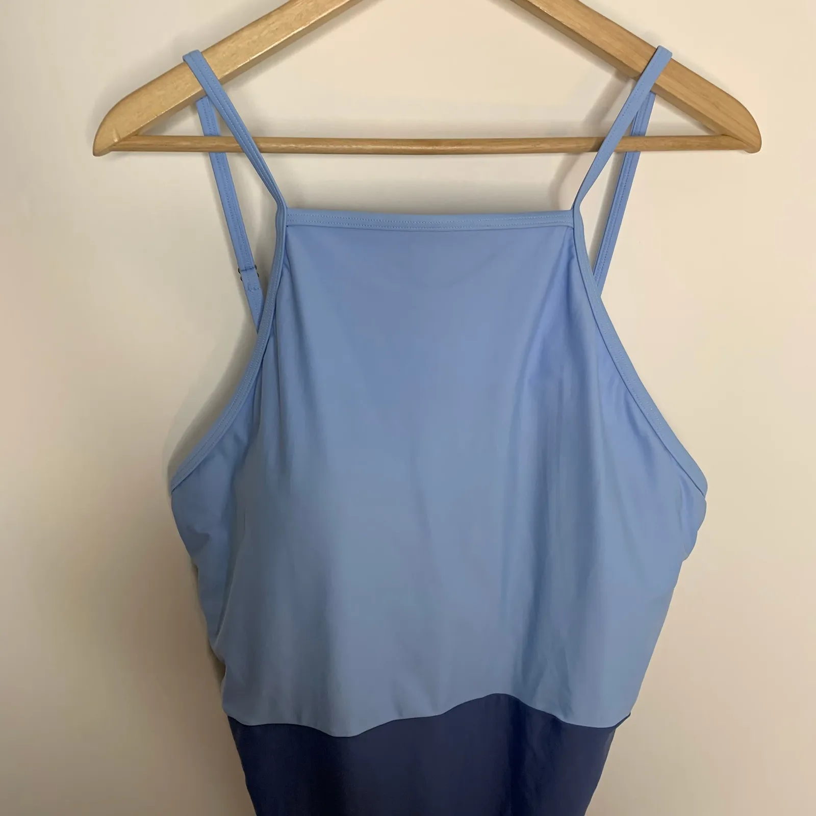 Summersalt The Wave Sky Blue Mountain One Piece Swim Womens 16 - Image 9