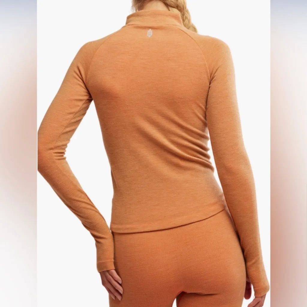 NWT Free People Movement Cool Down Base Layer Size M/L Tan - Image 6