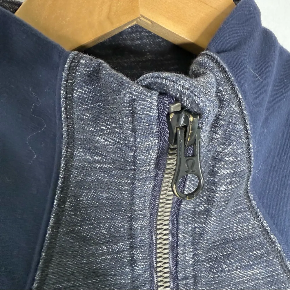 Lululemon Forme Jacket – Navy Heathered Blue – XS - Image 4