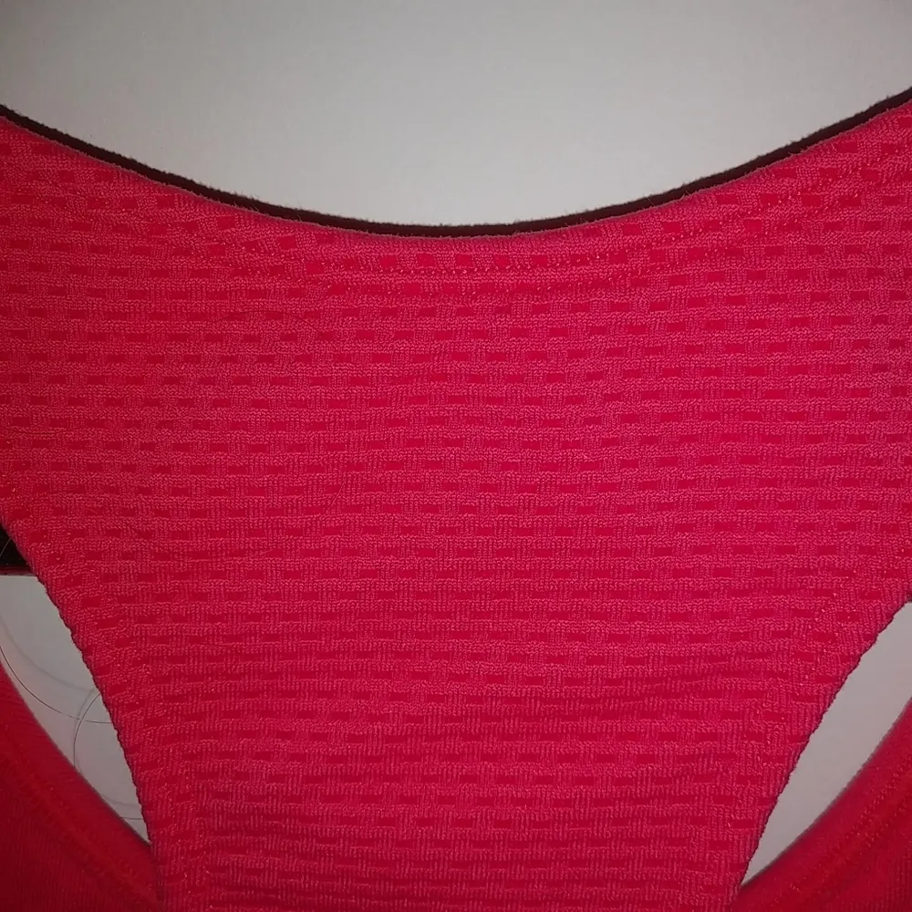 Avia L Pink Thick Racer Back Athletic Tank Top - Image 8