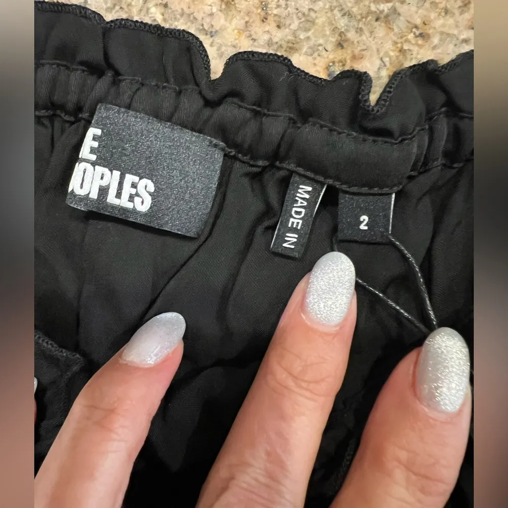 The Kooples Court A Bretelle Top, Size 2 French/ US Medium NWT Crop Top Straps - Image 11