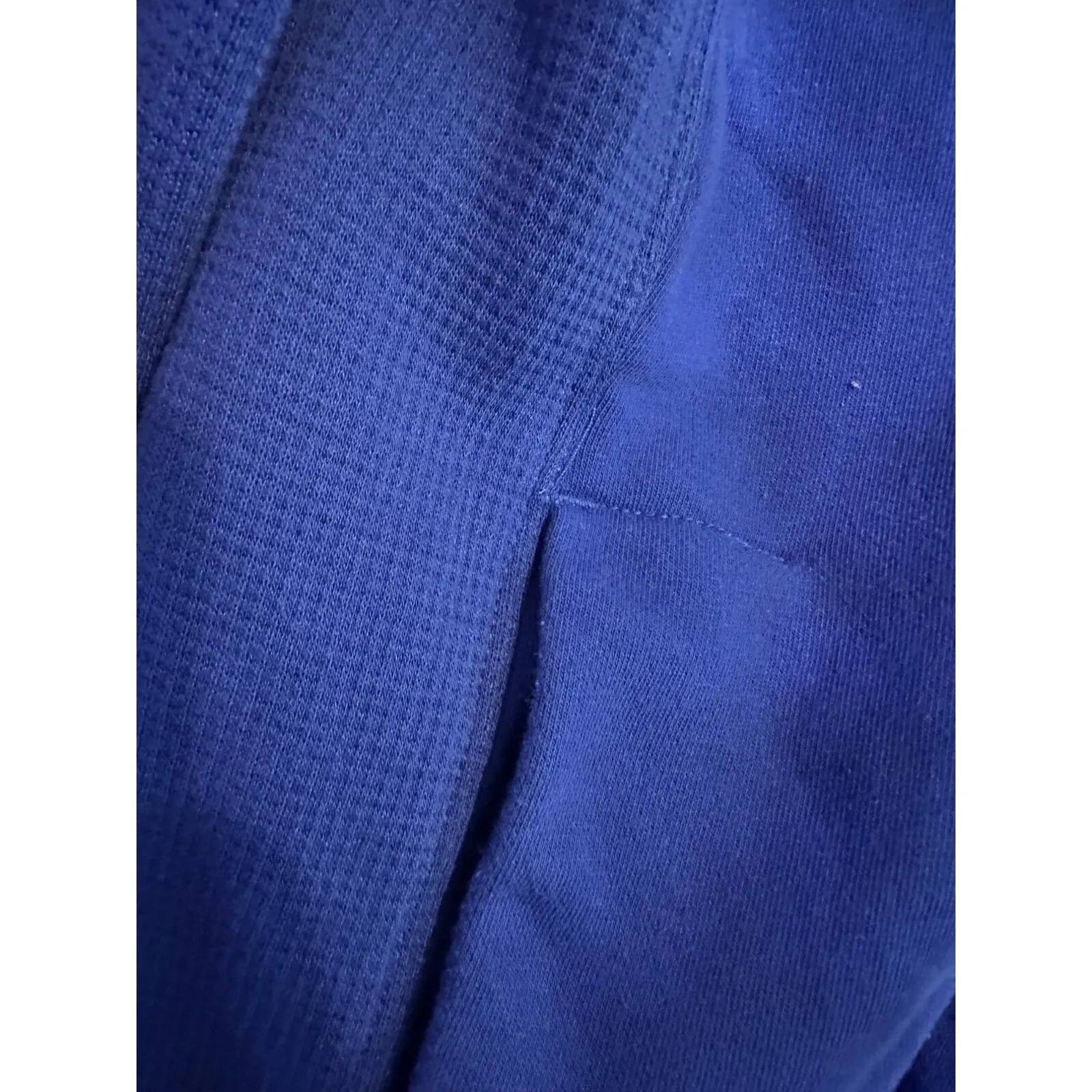 Roots Womens Blue Quarter-Zip‎ Pullover Sweatshirt M Medium Cotton Blend - Image 8