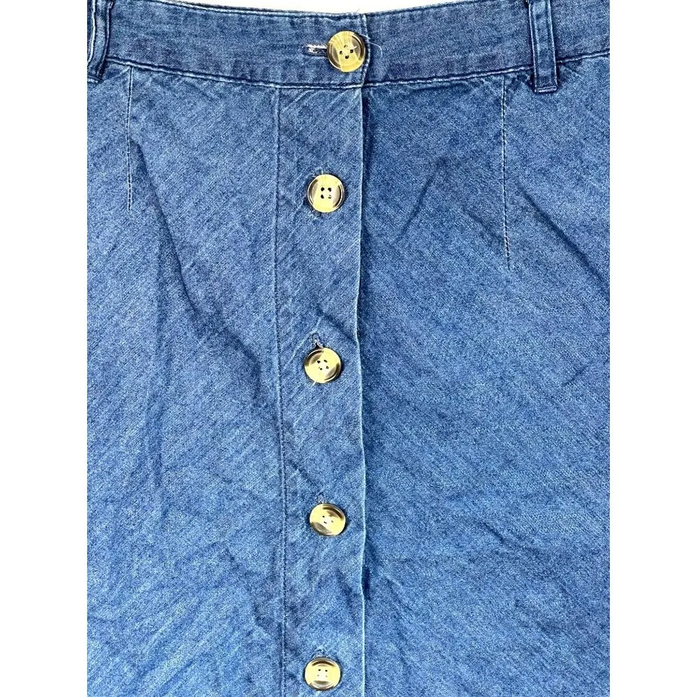 BDG  Blue Denim Skirt Womens Size 4 - Image 2