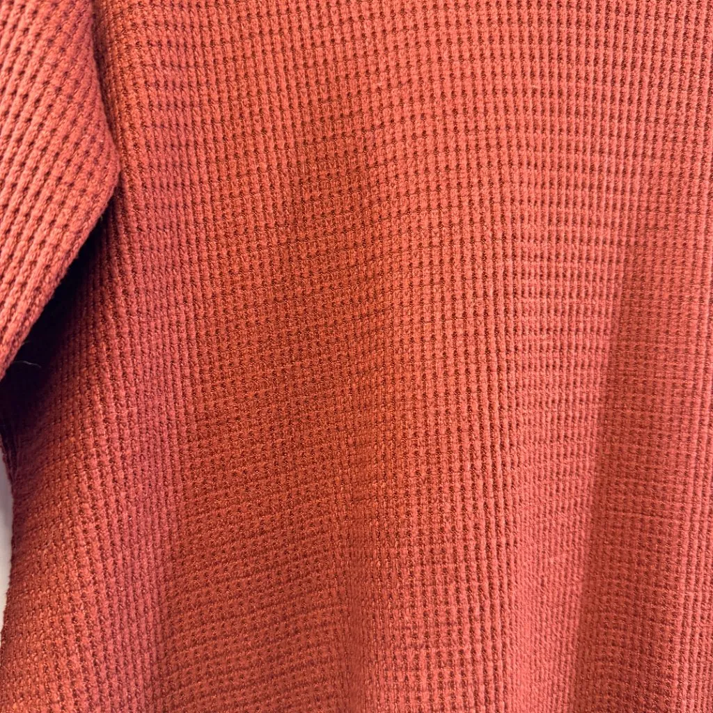 American Eagle Waffle Knit V‑Neck Top Women’s XS Long Sleeve - Image 2