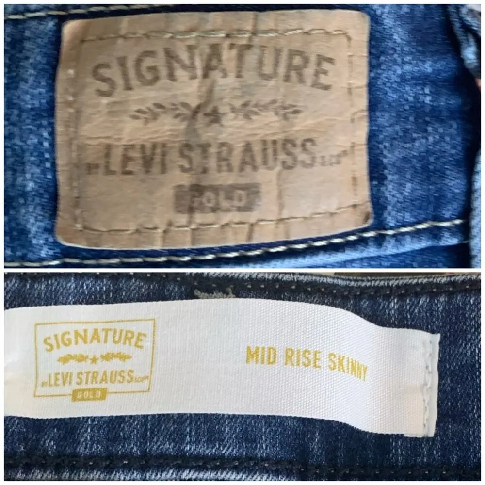 Levi’s Women's Mid Rise Medium Wash Skinny Jeans Women's Denim Size 30 - Image 6