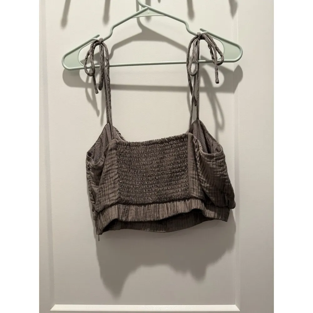 ASTR the label Women’s Terra Bella Top Mushroom Brown Size L Large - Image 5