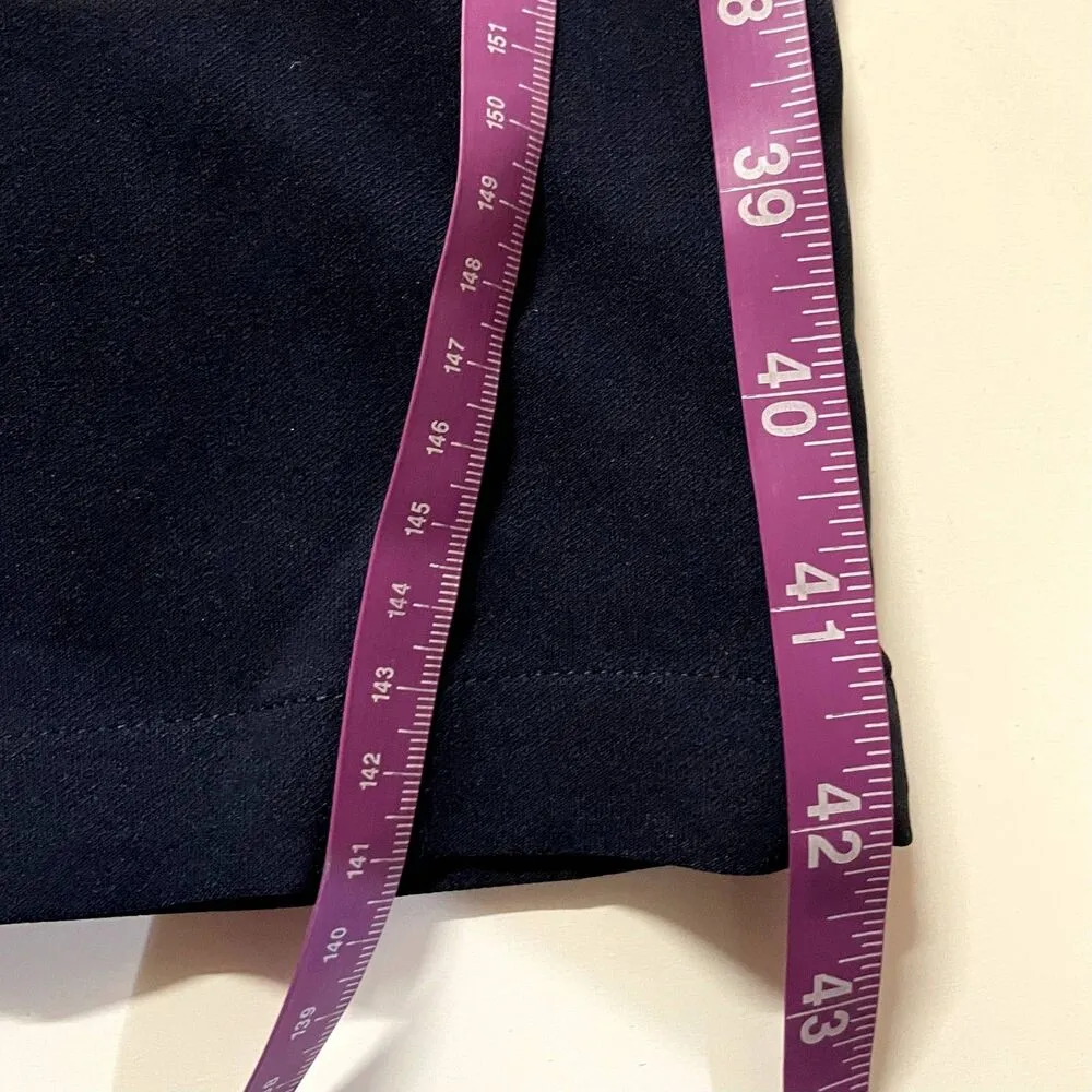 SHEIN Navy Blue Straight Leg Pants Size M EUC - Image 8