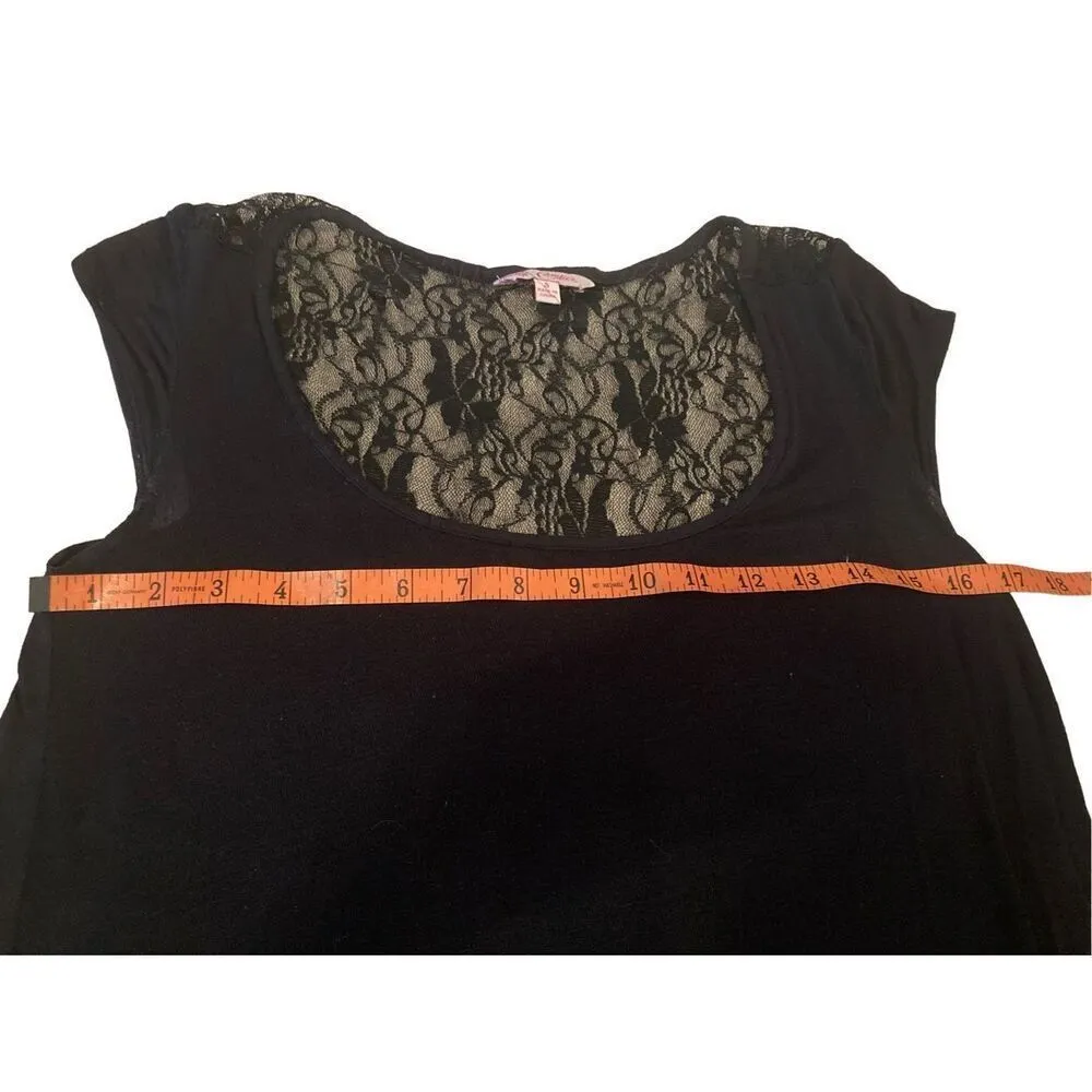 Candies Semi Sheer Lace Night Shirt Nightie Pajamas Sexy Intimates - Image 10